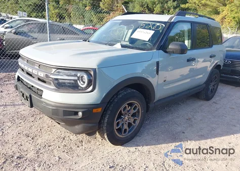 2022 Ford Bronco Sport Big Bend z USA, uszkodzony, nr VIN 3FMCR9B65NRD95207